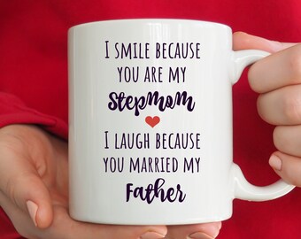 Step Mom Mug, Stepmom coffee mug, Mothers Day Gifts Stepmom, Stepmom Birthday Gifts, Gift for Stepmom From Daughter, From Son, Coffee Mug