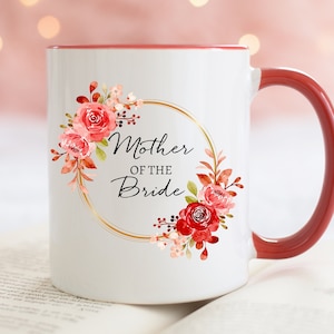 Mother Of The Bride Mug, Mother Of The Bride Gifts For Mother Of Bride, Bridal Party Gift, Wedding Mug, Mug Gift For The Mom Of The Bride