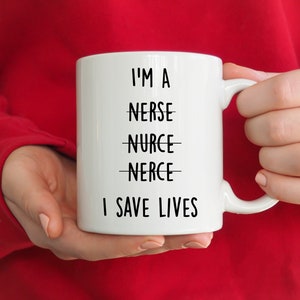 Nurse Gift, Funny Nurse Mug, Funny Nurse Gift For Him Her, Nursing School Graduation Gift, Nurse Coffee Mug, Christmas Gift Idea