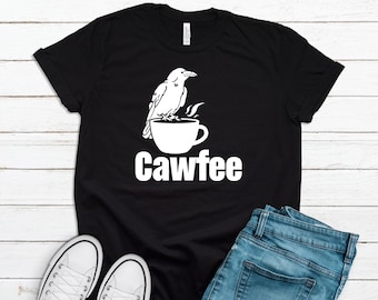 Raven Shirt, Crow Gift, Crow Shirt, Bird Lover Gift, Crows Shirt, Crow Lover Gift, Bird Lover Shirt, Bird Shirt, Crow Gifts T1229