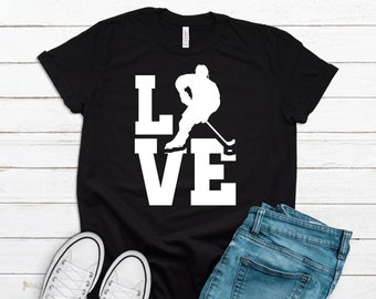Ice Hockey T-Shirt, Hockey Fan Gifts Ice Hockey Clothing, Ice Hockey T-Shirt, Hockey Fan T-Shirt, Ice Hockey Shirt T1119