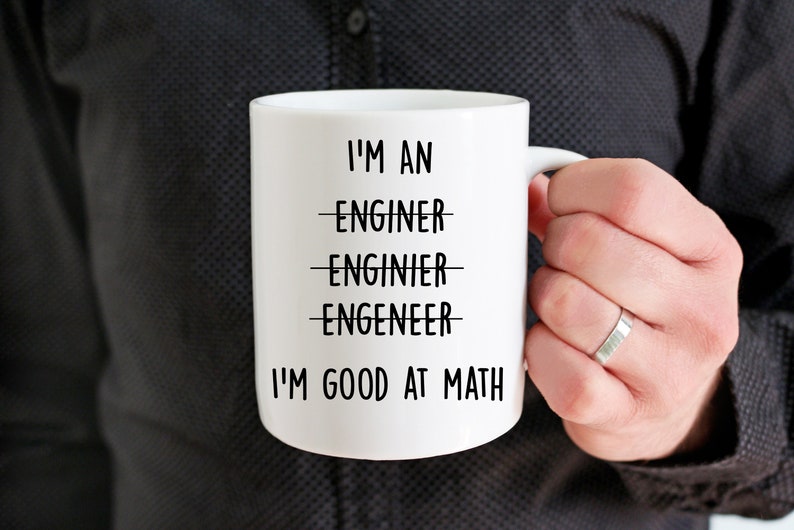 Cadeau d'ingénieur, tasse drôle d'ingénieur, cadeau drôle d'ingénieur pour lui elle, cadeau de graduation d'ingénieur, tasse de café d'ingénieur, idée de cadeau de Noël image 2