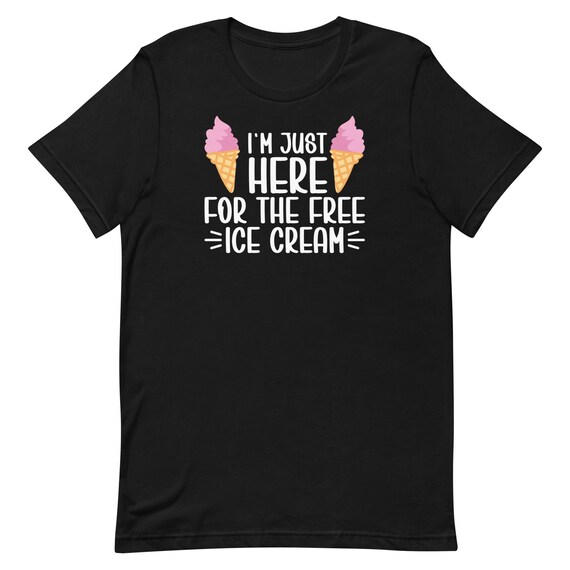 2025 Ice Cream Shirt, Vacation Shirt, Cruise Shirt, I'm Just Here