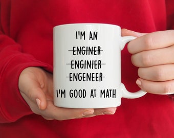 Engineer Gift, Funny Engineer Mug, Funny Engineer Gift For Him Her, Engineer Graduation Gift, Engineer Coffee Mug, Christmas Gift Idea