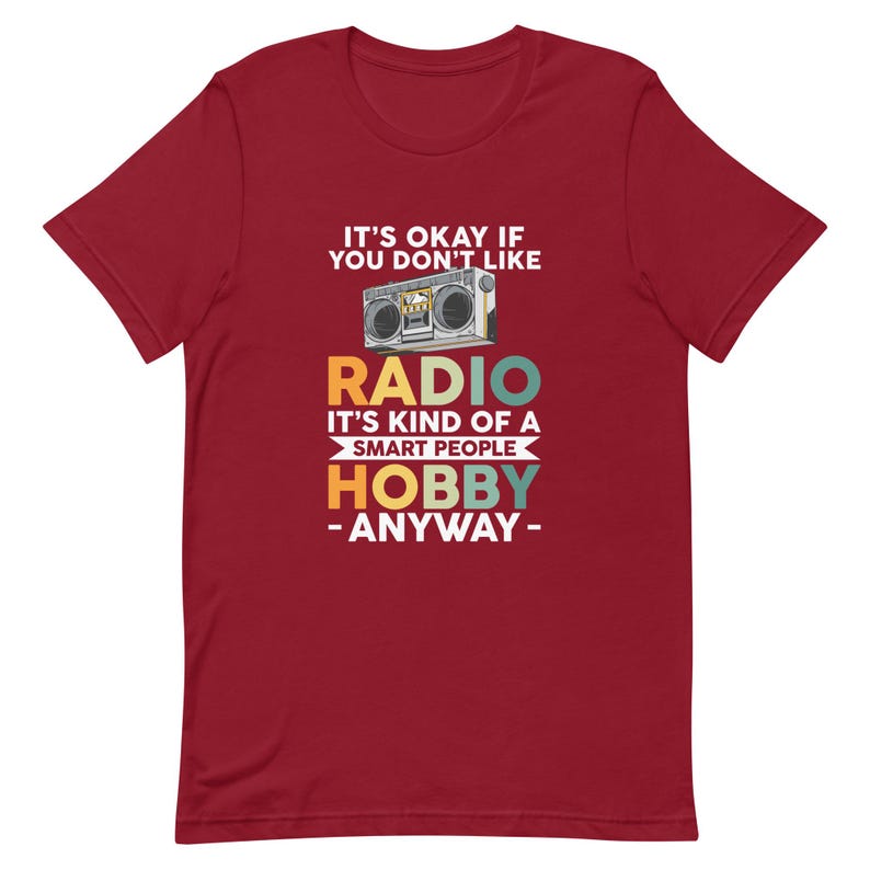 Radio Lover Gift, Ham Radio Shirt, Amateur Radio Shirt, Radio Operator Gift, Ham Radio Operator Shirt, Radio Fan Shirt, Radio Addict T1186