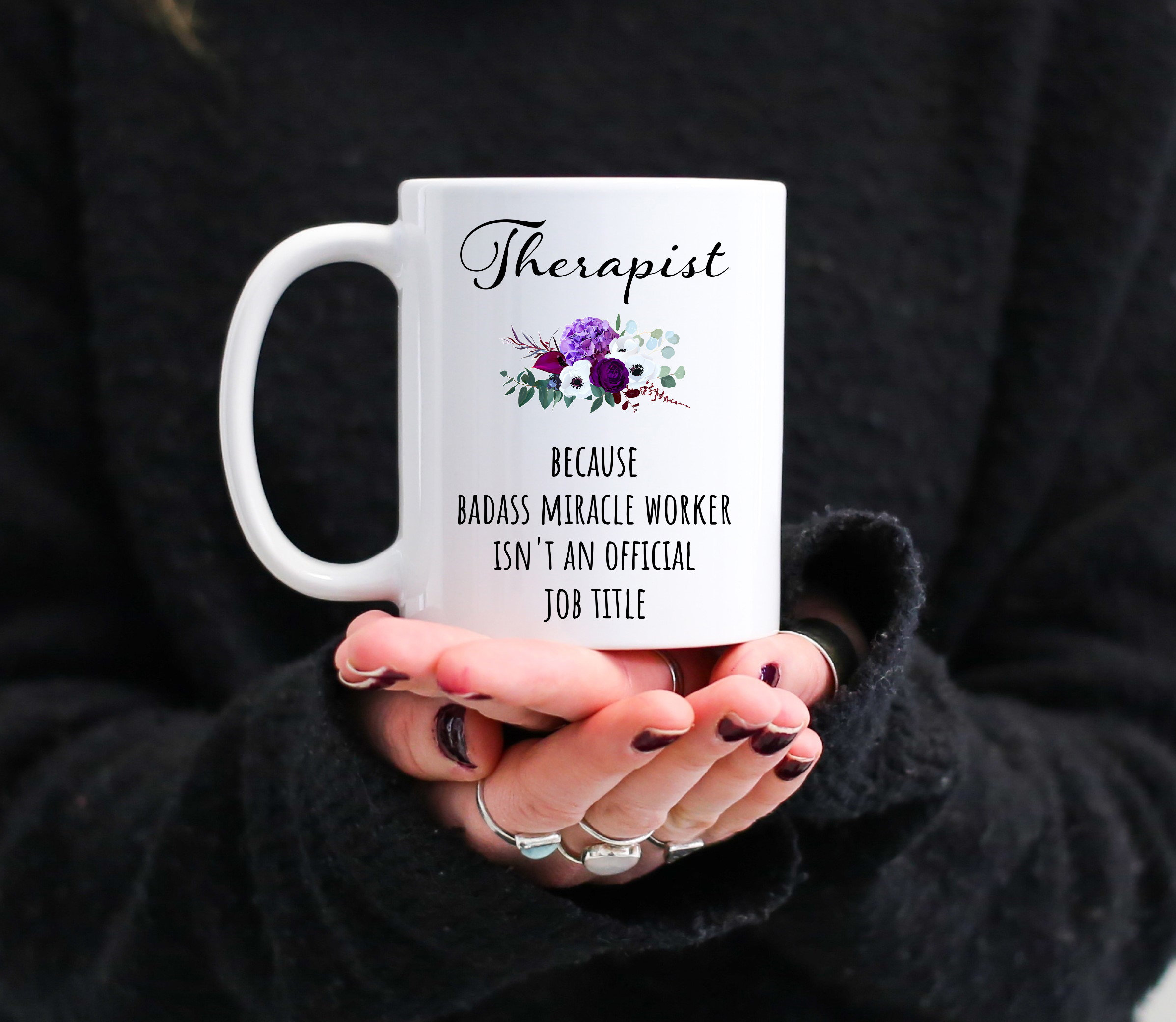 Therapist Gifts Funny Therapist Mug Therapist Birthday Etsy UK