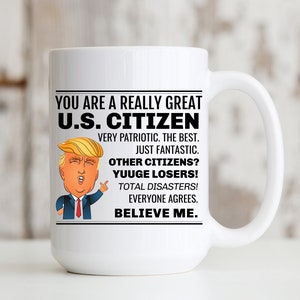 U.S. Citizen Mug, New Citizen Gift Mug, U.S. Citizen Gifts, New Citizenship Gift, Citizenship Gifts, American Citizen Gift, US Citizen Mug Bild 4