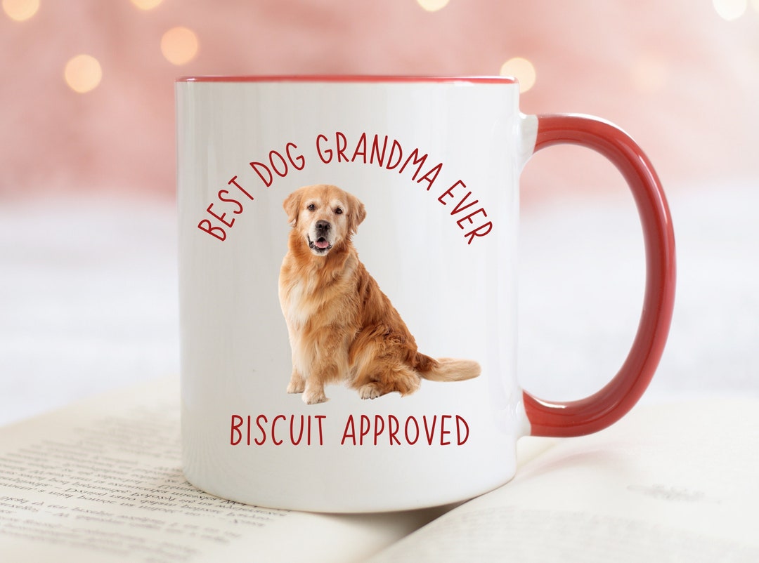 Dog Grandma Mug, Dog Grandma Gift, Personalized Dog Picture Mug, Best