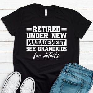 Funny Grandpa Retirement T-Shirt, Fathers Day Grandkids Gift for Grandpa, Retired Grandpa Tee, Grandpa Joke Shirt Christmas Birthday GFD0075