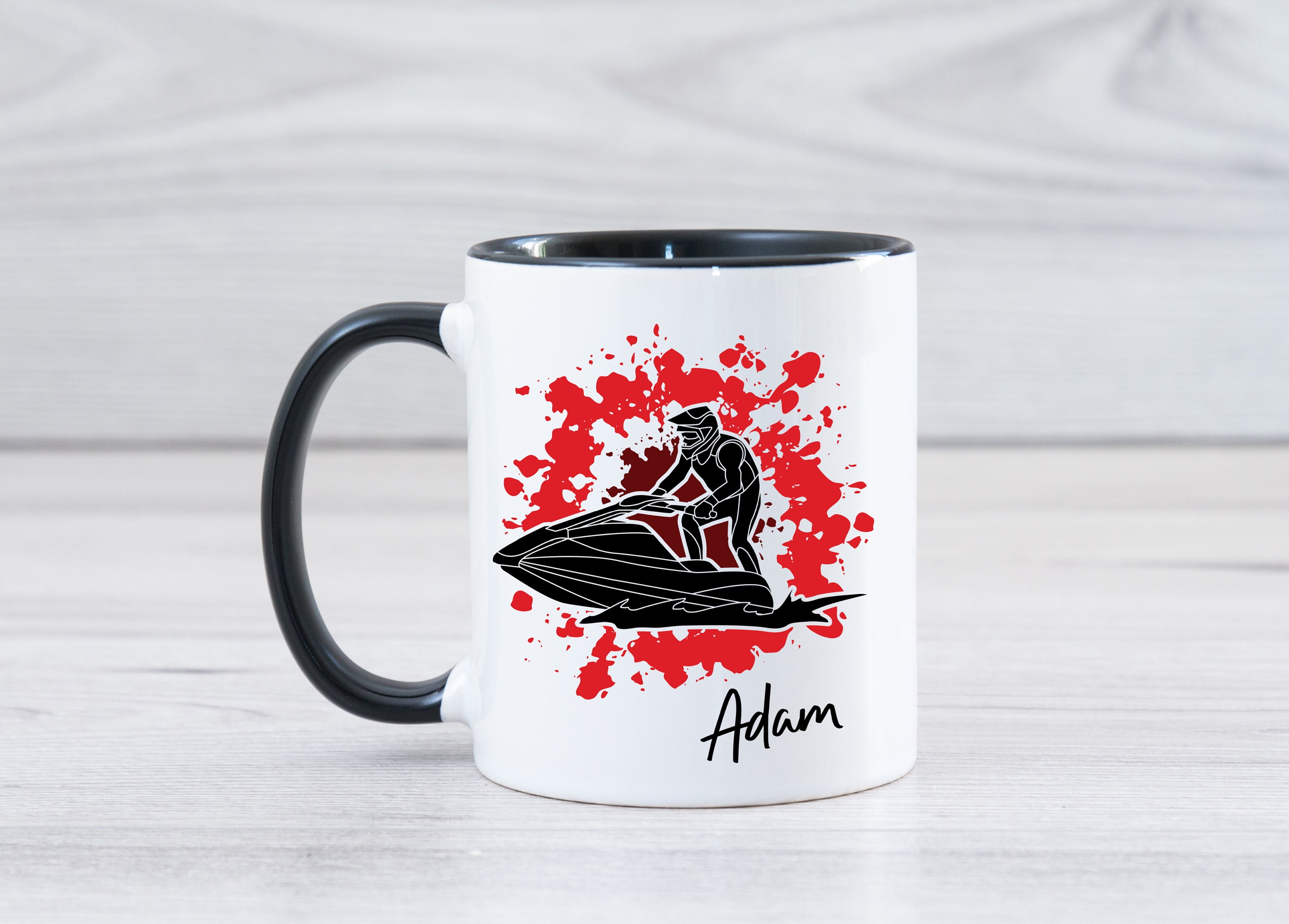 Jet Ski Gifts Jet Ski Mug Water Scooter Coffee Mug Water Etsy