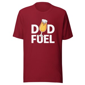 Dad Fuel Shirt, Funny Dad Tee, Best Father's Day Gift, Humor Dad Life, Cool Dad Apparel, Gift for Daddy, New Dad Present,FD0104