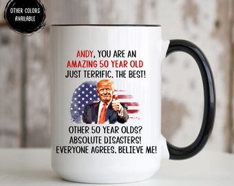 Funny 50th birthday gift, Milestone Birthday Gift 50th birthday mug, 50 year old birthday gifts happy 50th birthday 50th birthday coffee cup