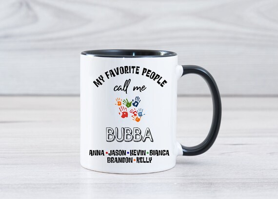 Cottage Creek Bubba Coffee Mug, Bubba Grandpa Gifts