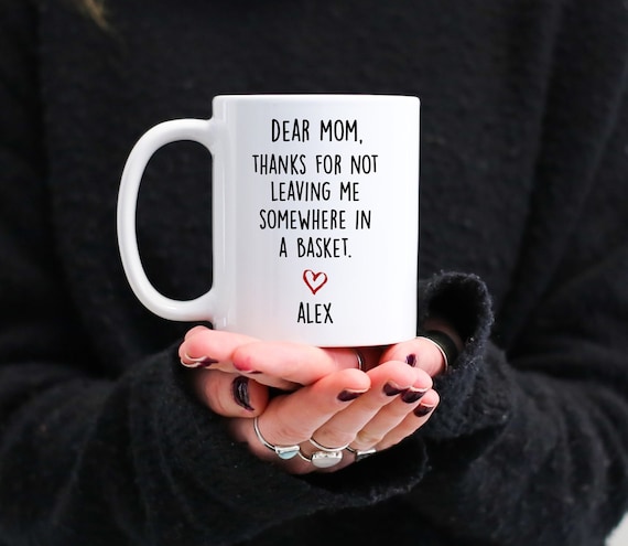 Personalized Mom Coffee Mug