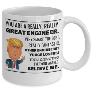 Funny Engineer Mug, Engineer Gifts, For Men/Women, For Engineering Coworker Retirement Gift For Engineer Coffee Mug/Cup Gift