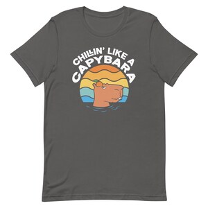 Cute Capybara Gift. Cute Capybara Shirt. Capybara Lady Gift. Gift For Capybara Owner. Capybara Owner Shirt. Chillin Like Capybara T2035