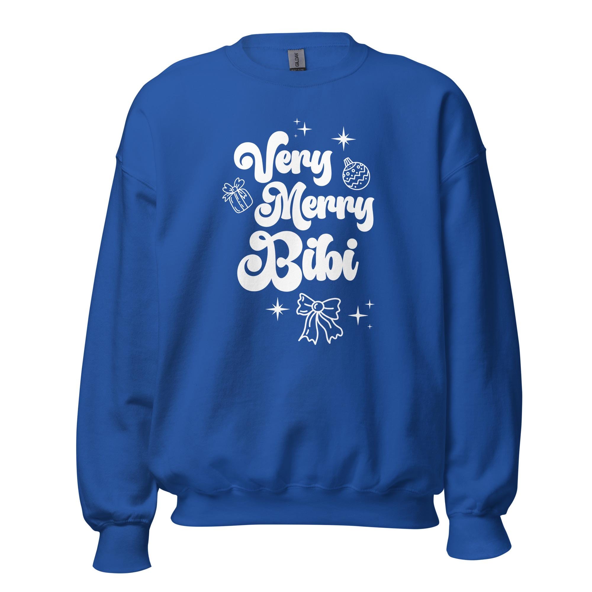 Bibi Christmas Sweatshirt, Bibi Christmas Shirt, Bibi Holiday 