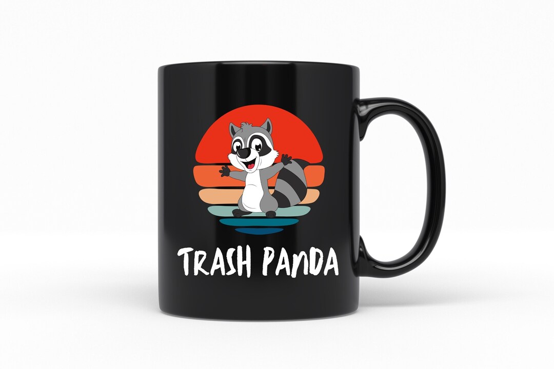 Trash Panda Racoon Mug, Funny Raccoon Lover Coffee Cup, Raccoon Lover ...