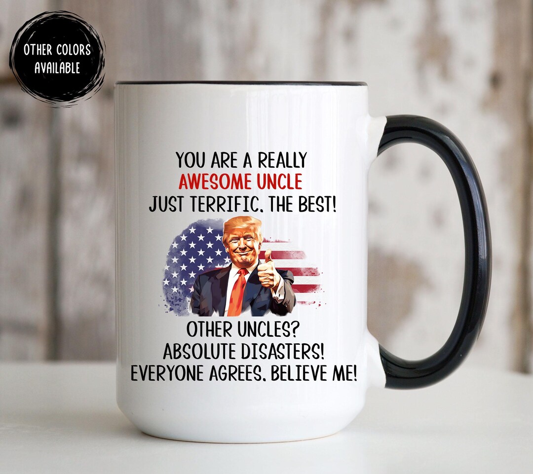 Uncle Presents Uncle Gift, Uncle Mug, Funny Uncle Gift From Niece Nephew, Best Uncle ...