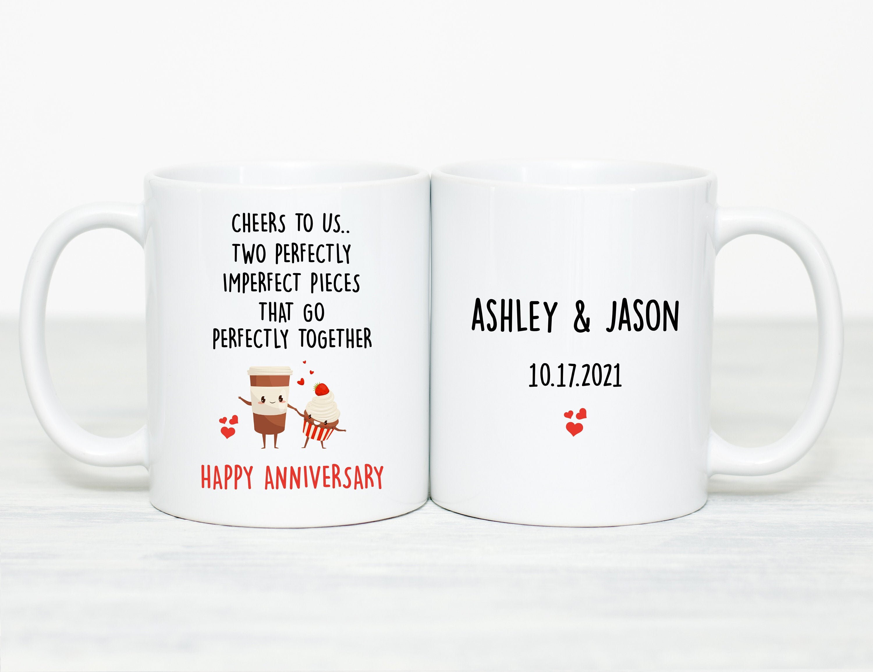 Personalized Anniversary Mug, Anniversary Gift for Wife Husband, Wedding  Anniversary Gift From Wife to Husband, Husband Birthday Gift -  Canada