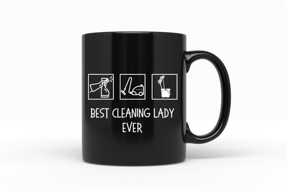 Cleaning Lady Gifts, Cleaning Lady Mug Housekeeper Gifts Housekeeper Mug  Best Cleaning Lady Ever Housekeeping Gifts Housekeeper Appreciation 