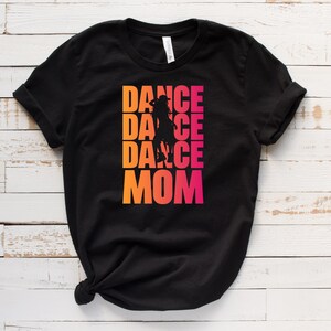 Mama Shirts for Women, Dance Mom Tshirt, Mama Shirt Gift For Dancer Mom, Dance Mom T-Shirt MD0075R