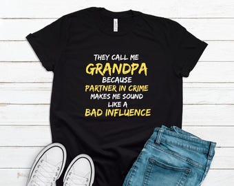Grandpa Shirt, Grandpa Gifts, Father's Day Gift For Grandpa, Funny Grandpa Gift From Grandkids, Grandpa Birthday Christmas Tee GFD1111