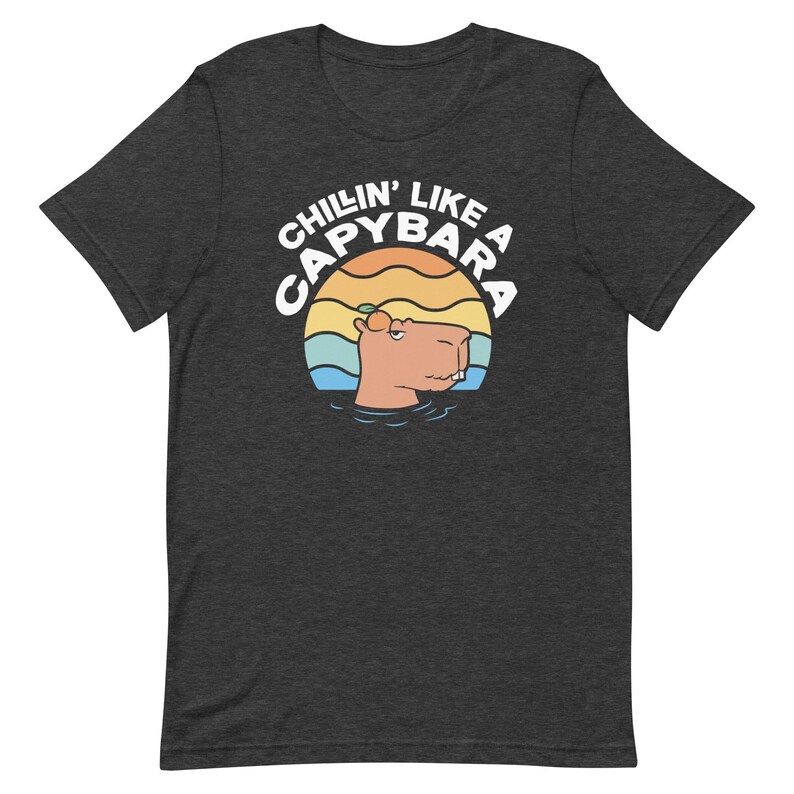 Cute Capybara Gift. Cute Capybara Shirt. Capybara Lady Gift. Gift For Capybara Owner. Capybara Owner Shirt. Chillin Like Capybara T2035