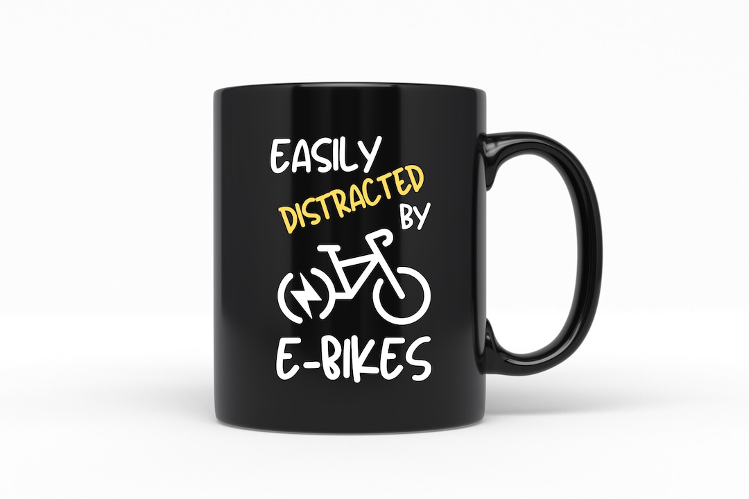 Ebike Mug, Ebike Gifts, Electric Bike Lover Gifts, Bicycle Mug, Bicycle