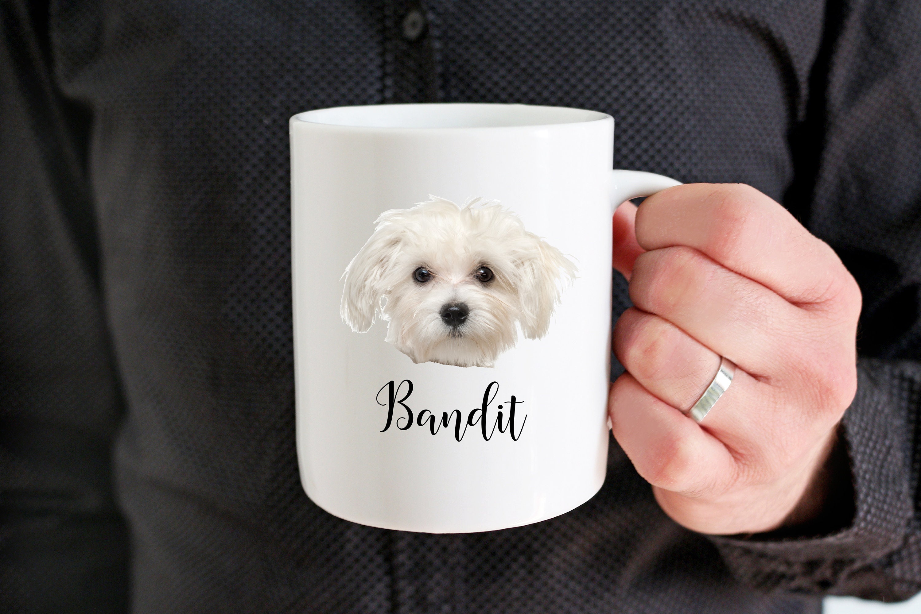 Custom Dog mug Dog Face Mug Personalized Dog Coffee Mug Dog Etsy