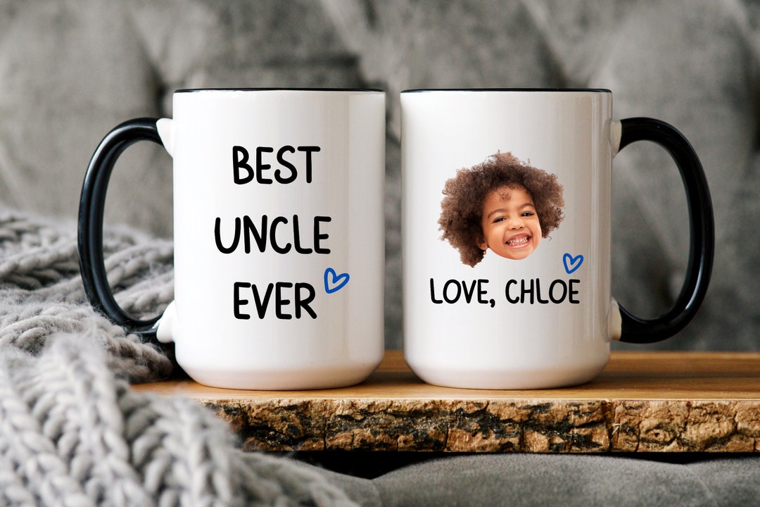 Uncle Presents Uncle Gifts, Personalized Baby Face Photo Gift for Uncle Birthday ...