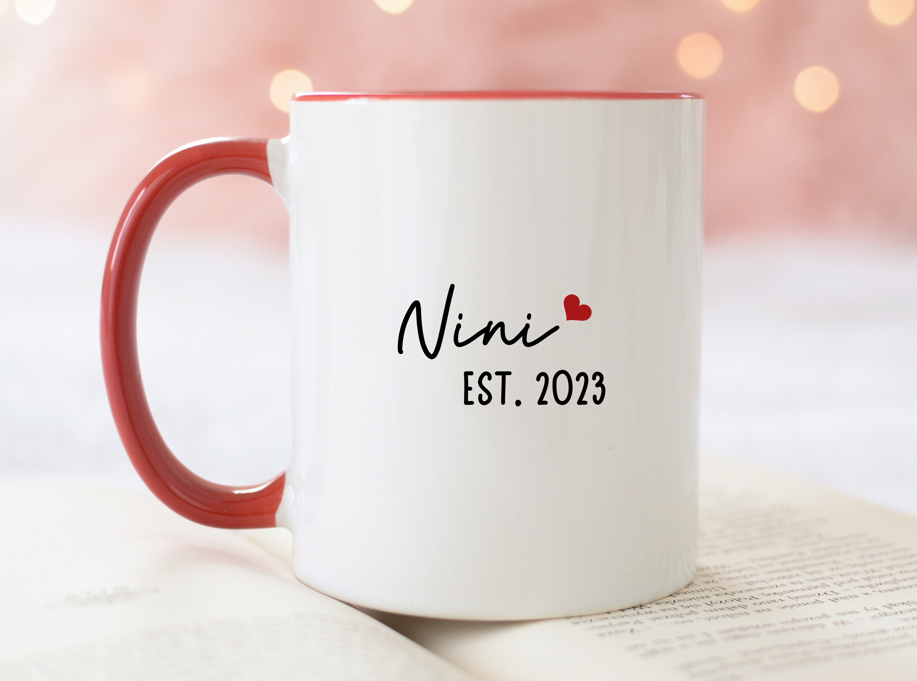 Nini Mug, Nini Gifts, Nini Est 2023 Mug, New Nini Gifts, Promoted