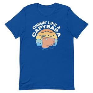 Cute Capybara Gift. Cute Capybara Shirt. Capybara Lady Gift. Gift For Capybara Owner. Capybara Owner Shirt. Chillin Like Capybara T2035