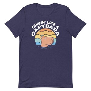 Cute Capybara Gift. Cute Capybara Shirt. Capybara Lady Gift. Gift For Capybara Owner. Capybara Owner Shirt. Chillin Like Capybara T2035