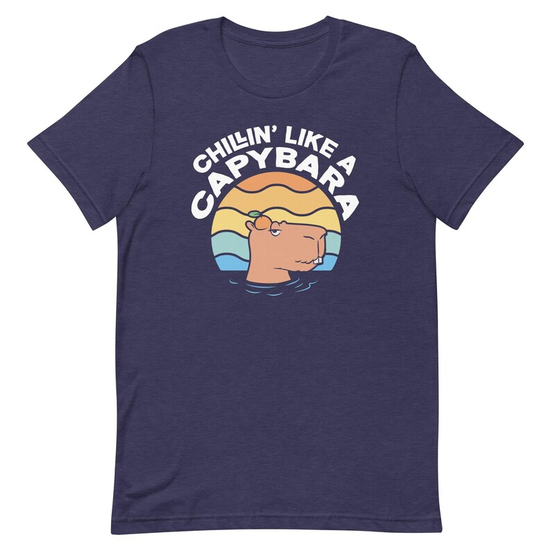 Cute Capybara Gift. Cute Capybara Shirt. Capybara Lady Gift. Gift For Capybara Owner. Capybara Owner Shirt. Chillin Like Capybara T2035