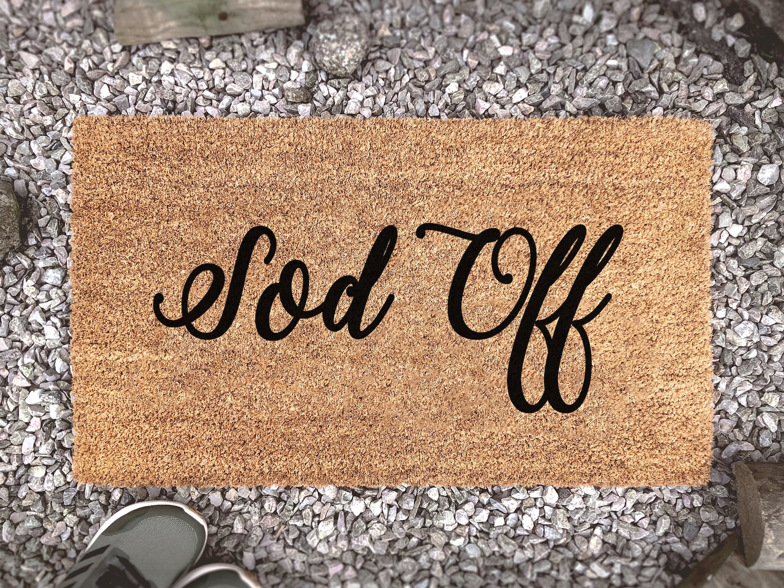 Sod off Funny Mat Custom Coir Doormat Home Decor Etsy UK