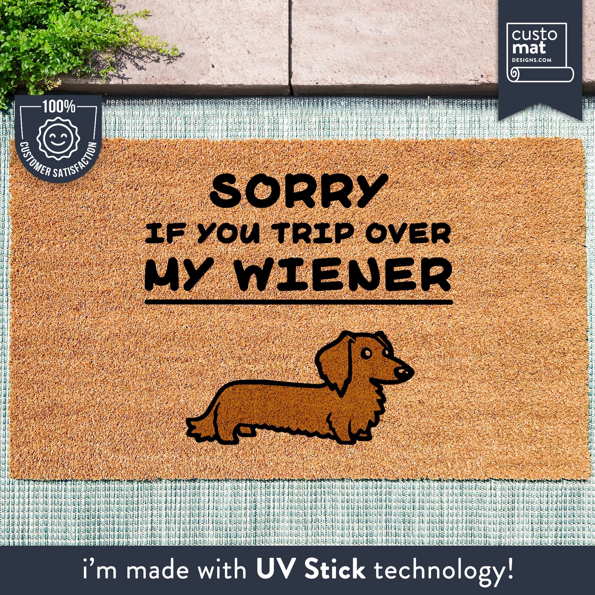 I Really Love My Dog Doormat - Funny