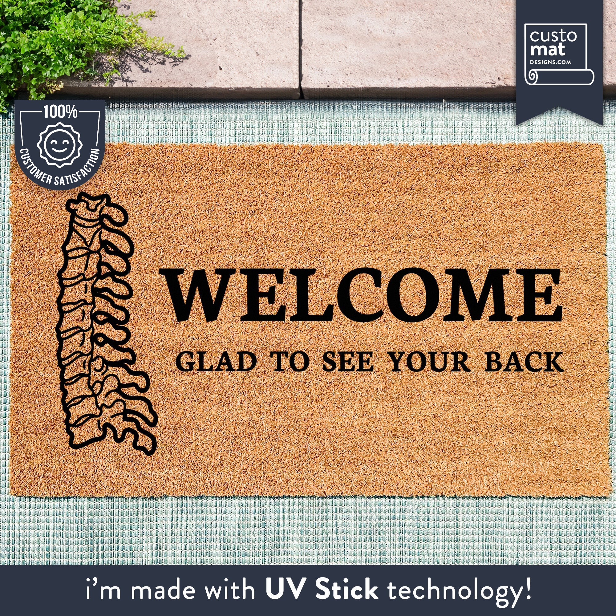 Welcome Glad to See Your Back - Chiropractor / Physiotherapy Funny