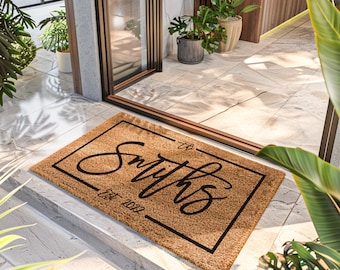 Doormat Custom Realtor - Realtor Housewarming Gift - Personalized Realtor Door Mat - Closing Gift - Welcome Doormat - New Home Doormat