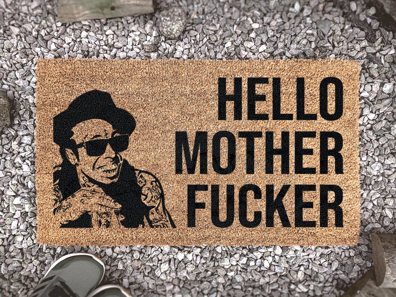 Lil Wayne Doormat Hello Mother Fucker Custom Coir Etsy