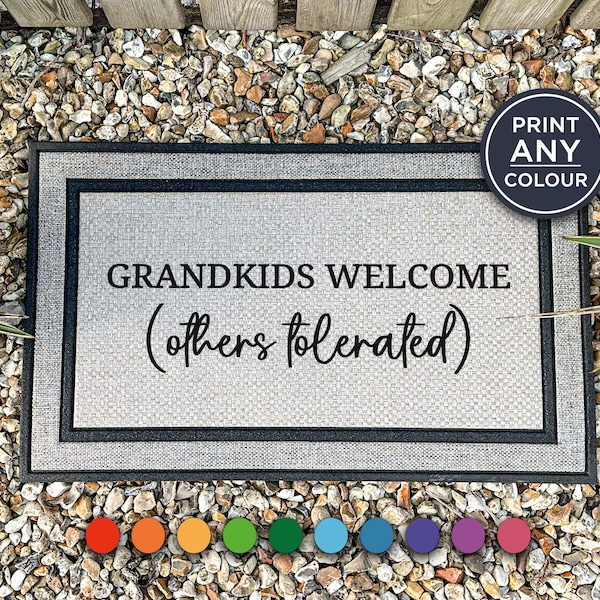 Grandparents Doormat Etsy