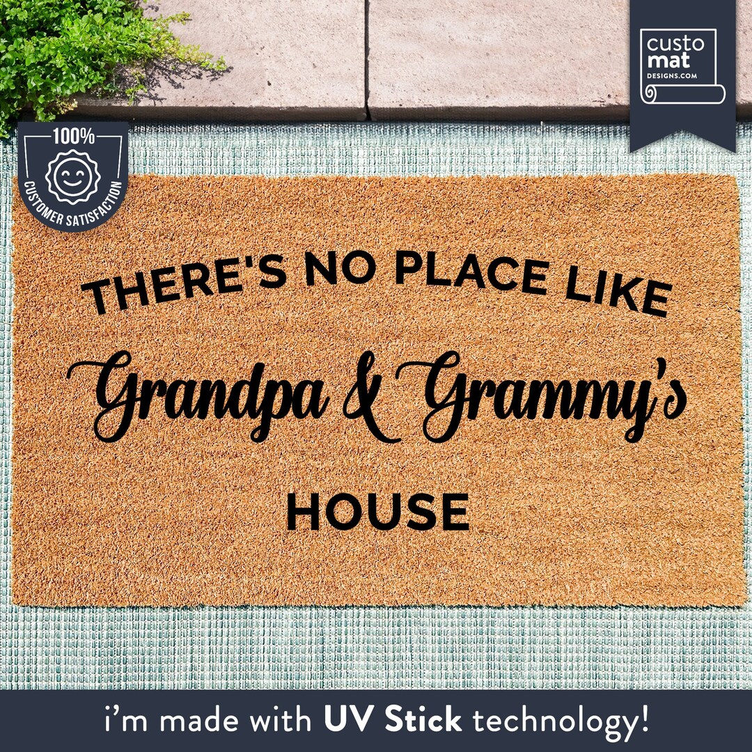 There's No Place Like Grandpa and Grammys House - Mothers Day Gift ...
