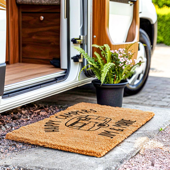Custom Door Mat | Personalized Doormat | Camper Decor