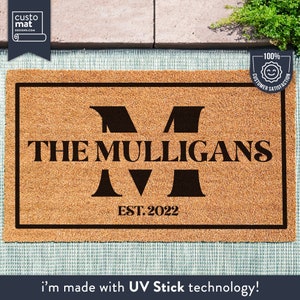 Custom Doormat - Family Gift - Personalized Gift - Personalized Doormat - Monogram Doormat - Custom Door Mat - Housewarming