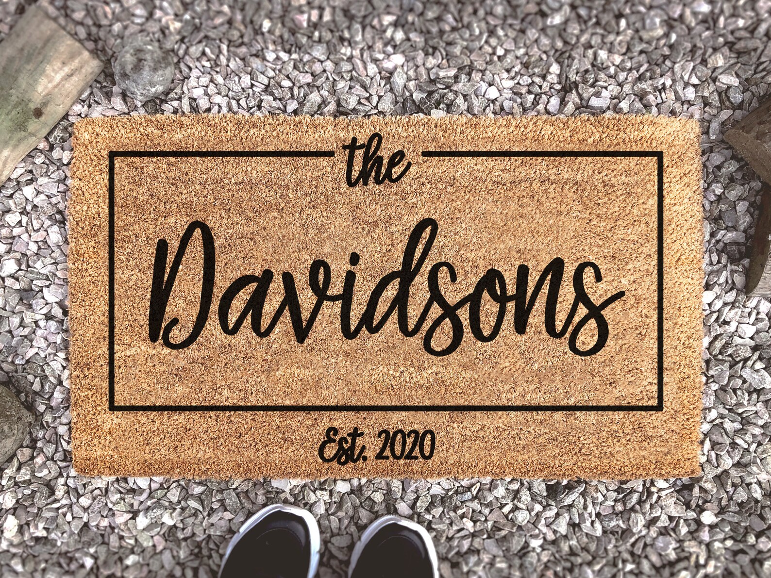 Personalized Doormat Customized Door Mat Wedding Gift Etsy