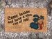 Labyrinth Film Worm Cup of Tea Quote Doormat - Fandom Funny Gift