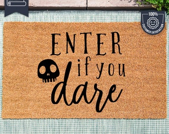 Halloween Doormat - Funny Doormat - Welcome Mat - Housewarming Gift - Halloween Decor - Porch Decor - Fall Decor - Halloween Decorations