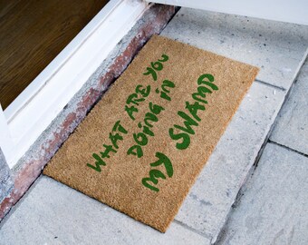 Bathroom Rug Carpet Mat, Shrek Bathroom, Shrek Doormat, Door Mat Meme