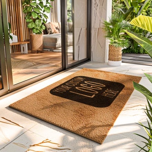 Company Doormat - Business Logo Doormat - Company Logo Design - Personalized Door Mat - Personalized Doormat - Custom Welcome Doormat
