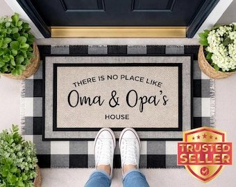 Custom Grandparent Doormat – Personalised Anniversary Gift